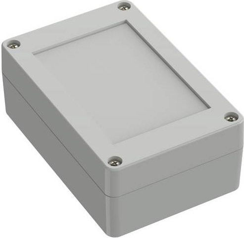 TRU COMPONENTS Universal-Gehäuse TC-10860444 aus ABS-Kunststoff in Lichtgrau, B/T/H: 105 x 70 x 40 cm - Bild 1