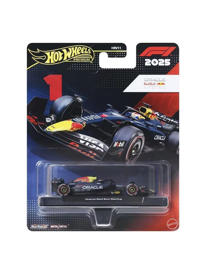 Hot Wheels Oracle Red Bull Racing HRV11 F1, Rennwagenmodell, Druckguss-Legierung - Bild 2