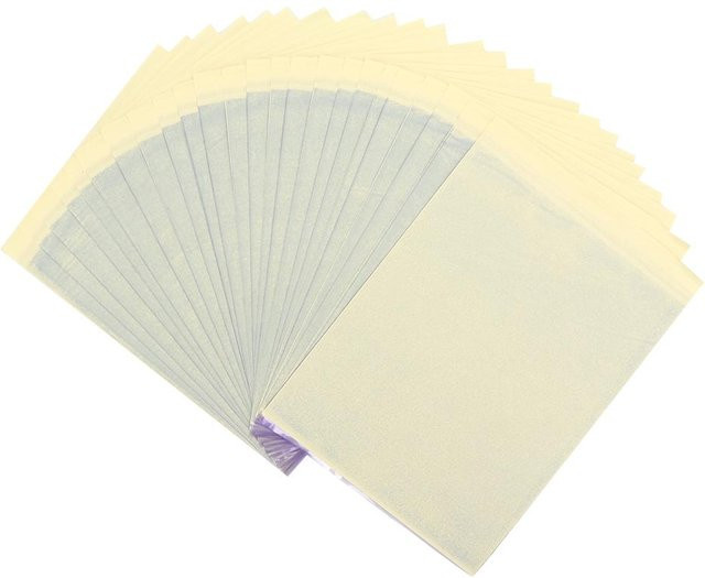Koogeelife Tattoo Transferpapier Set mit 25 Blatt in 4 Schichten, beige - Bild 1