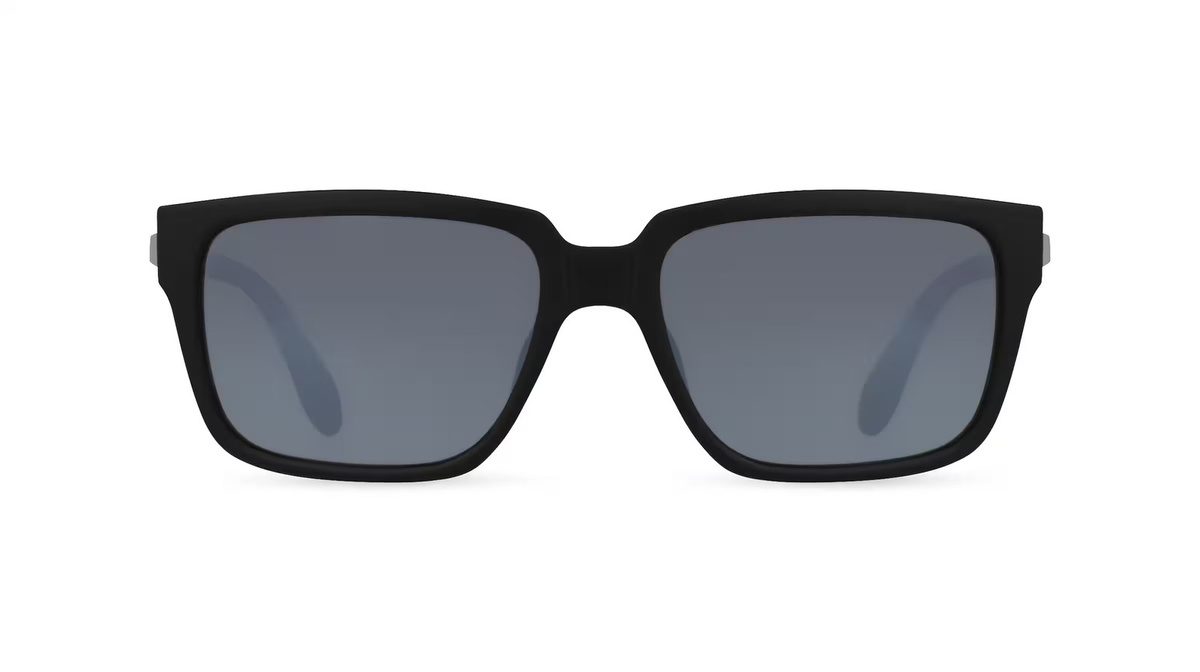 adidas Originals OR0013 Sonnenbrille, Vollrand, quadratisch, Kunststoff, Unisex, schwarz, grau, silber - Bild 1