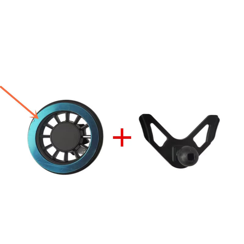 Magnetische Smartphone-Halterung aus ABS-Kunststoff für Audi A1 8X (2010-2019) in Schwarz - Bild 2