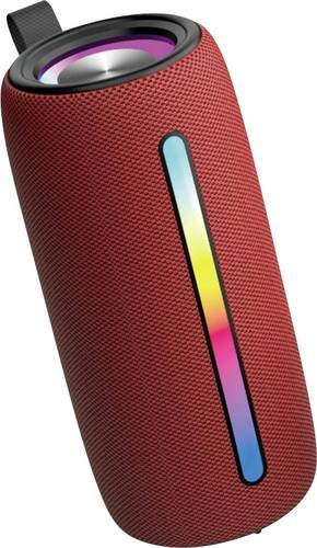 Denver BTL-360BD Bluetooth Lautsprecher mit RGB-Beleuchtung und Freisprechfunktion in Rot - Bild 1