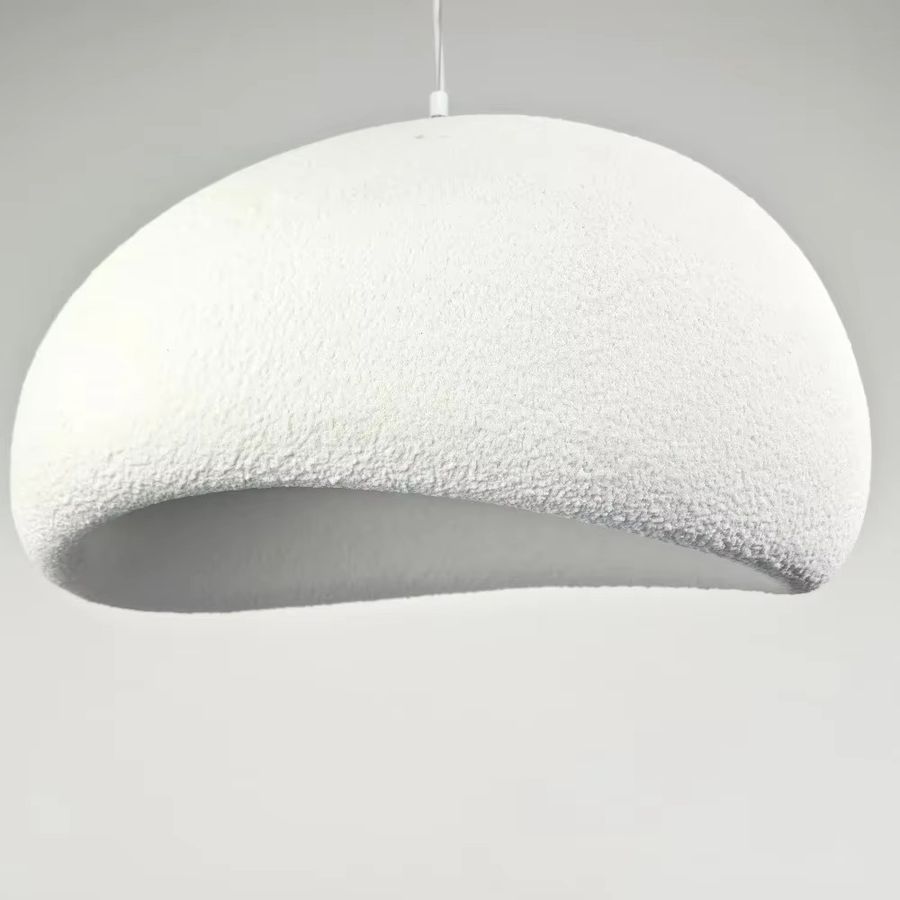 Joyinled E27 LED-Pendelleuchte aus ovalem Harz für Esszimmer und Kronleuchter, Höhe: 50 cm - Bild 2
