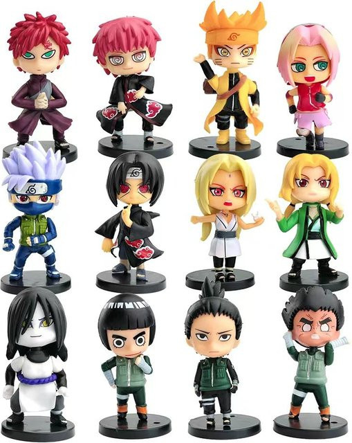 Naruto Shippuden Anime Figur, 12-teiliges Set, ab 14 Jahren - Bild 1