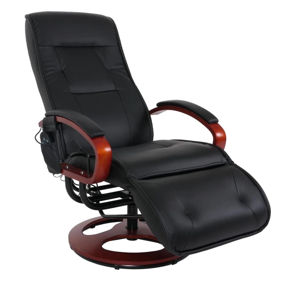 MCW Relaxsessel Arles II mit Massage aus Kunstleder in Schwarz - Bild 3