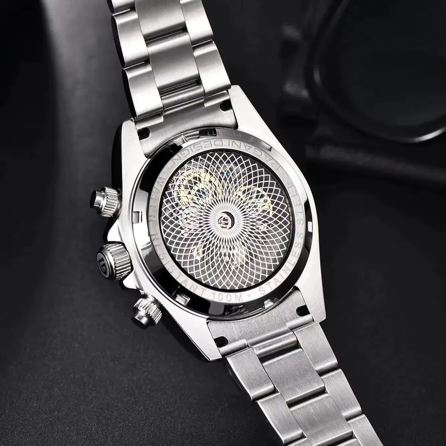 PAGANI DESIGN Armbanduhr, Automatik, Edelstahl, Saphirglas, Herren - Bild 5