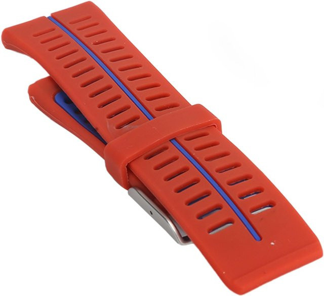 Uhrenarmband Silikon, Blau Rot, Unisex, mit Nadel-Demontagewerkzeug - Bild 1