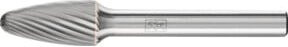 PFERD Hartmetall Frässtift Rundbogen RBF universal mittel Ø 10x20 mm Schaft-Ø 6 mm silber - Bild 1