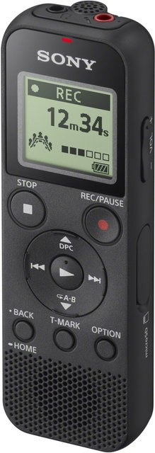 Panasonic ICD-PX370 Diktiergerät in Schwarz mit USB-C Anschluss - Bild 1