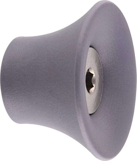 Wagner Wandhaken Hooks4home Tulip aus verzinktem Stahl in Grau, Durchmesser: 40 mm, Tiefe: 25 mm - Bild 1