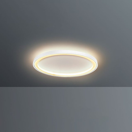 Escale Loud 50 LED-Deckenleuchte in Weiß, rund mit Up-Down-Lichtfunktion