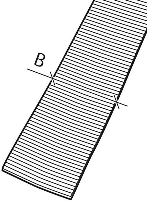 Conacord Baumwoll-Gurtband Natur Meterware Breite: 20 mm - Bild 1