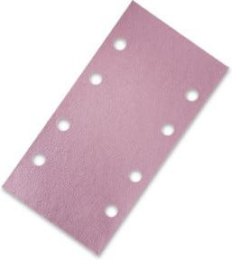 Sia siaspeed Schleifstreifen mit 8-Loch, Korn 40, Farbe Pink, B: 93 mm, L: 180 mm - Bild 1