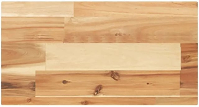 vidaXL Schweberegal aus Massivholz Akazie in Braun, B/T/H: 40 x 20 x 4 cm - Bild 1