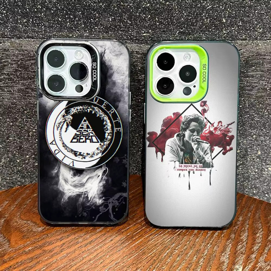Handyhülle Canserbero Rapper für iPhone 11 bis iPhone 17 Pro Max, farbige Hartschale, Multicolour - Bild 4