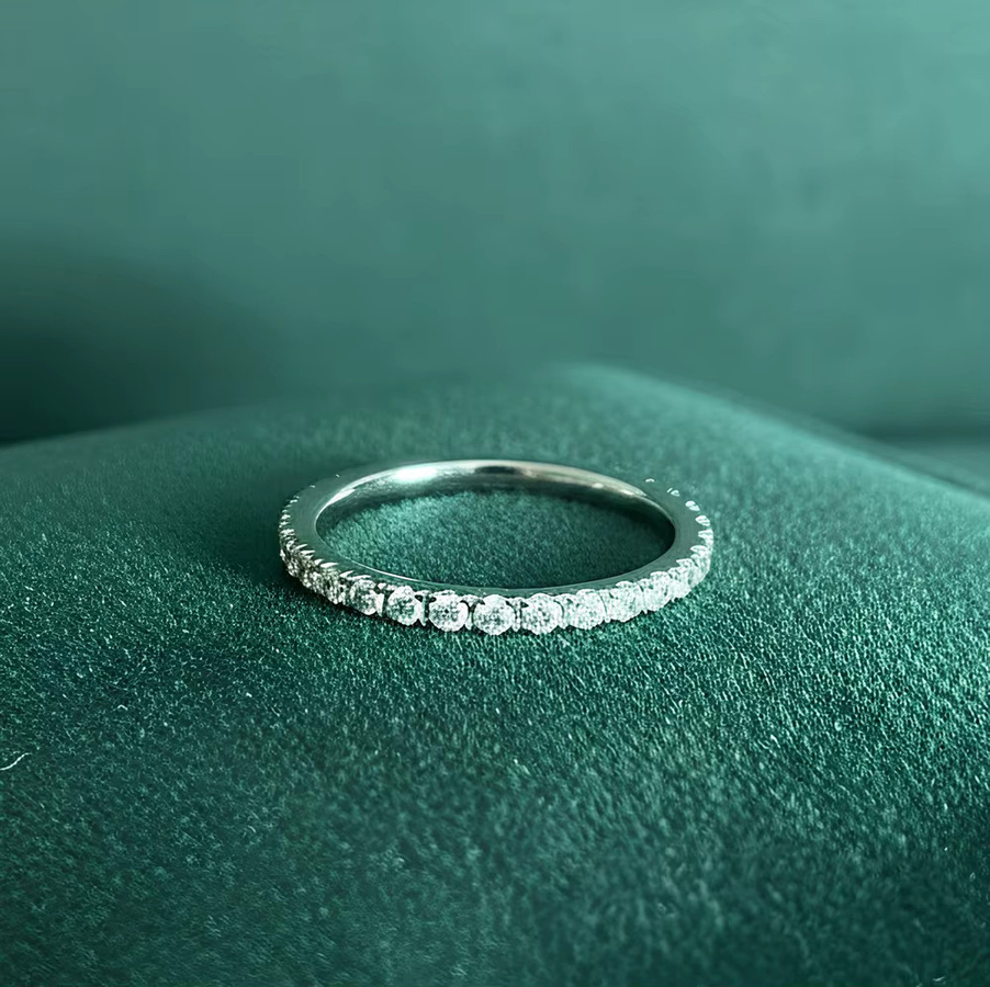 Ring Edelstahl, Zirkonia, Unisex - Bild 3