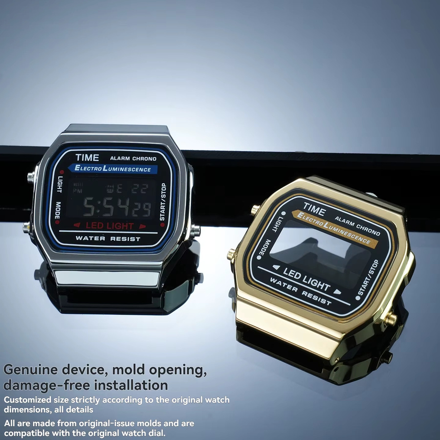Casio Mod Kit für 3298 Uhr, Edelstahl, Silber, Unisex - Bild 3