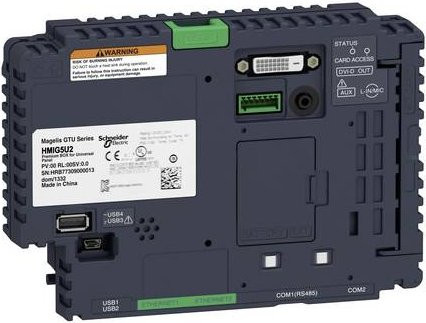 Schneider Electric Industrie PC HMIG5UL8A mit Windows 7.0 in Grau mit Ethernet/LAN und USB-Anschlüssen - Bild 1