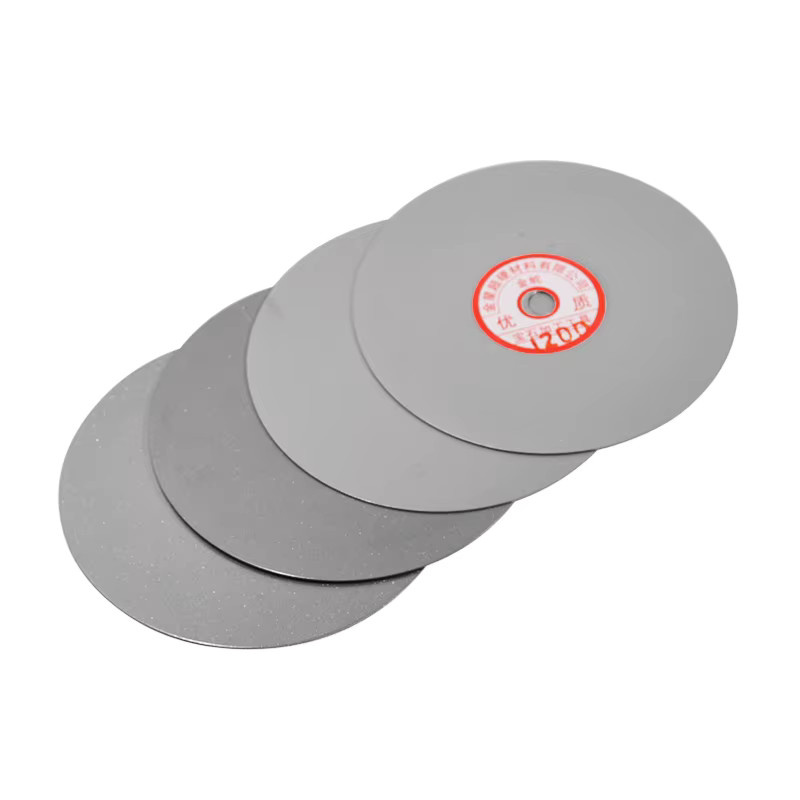 4er-Set LISM Diamantbeschichtete Polierscheiben in Grau, Durchmesser: 150 mm, Körnungen: 600, 800, 1200, 3000 - Bild 1