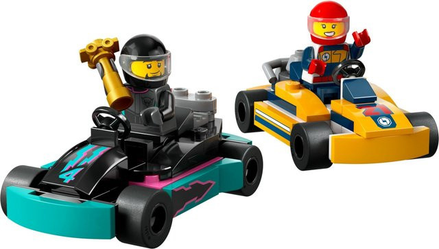 LEGO City Go-Karts mit Rennfahrern Konstruktionsspielzeug - Bild 3