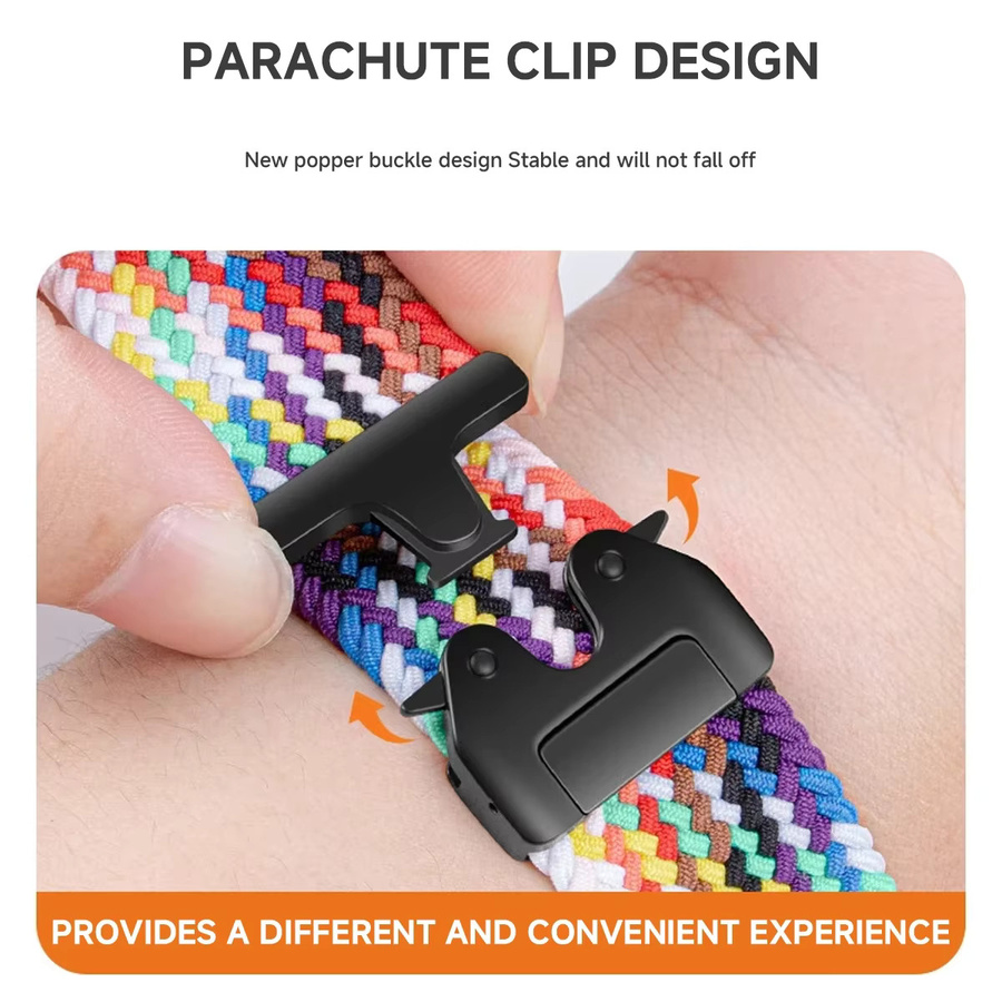 FancyWrist geflochtenes Loop-Band für Huami Amazfit T-Rex 2, T-Rex und Trex 2/3 Pro Sportarmband in Multicolour - Bild 1