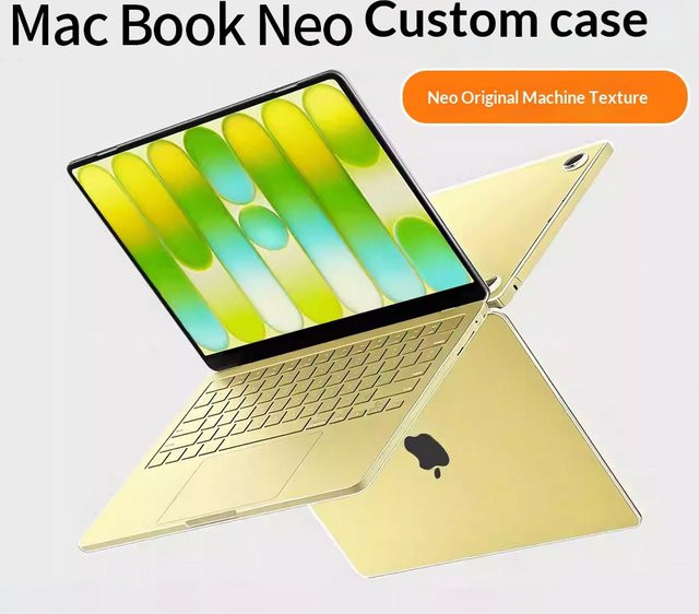 EGYAL Laptop-Hülle Neo für MacBook 13 Zoll, Ultradünnes Cover, Schwarz - Bild 1