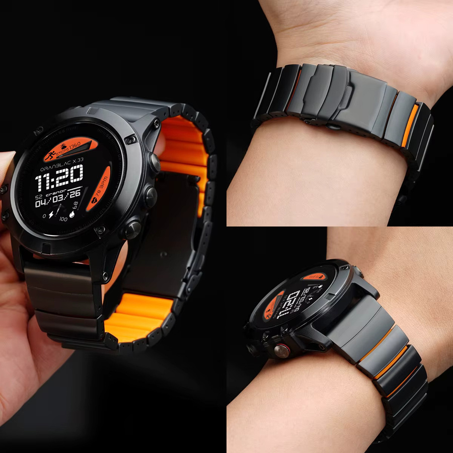 CHIICSMART Uhrenarmband Titan, 22/26mm, Unisex - Bild 3