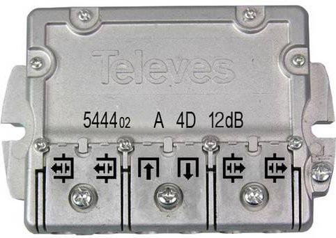 Televes EFA 412 SAT-Abzweiger in Silber - Bild 1