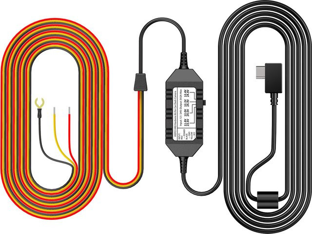 Viofo HK5 Hardwire Kit mit USB-C für VS1 Dashcam, Schwarz - Bild 1