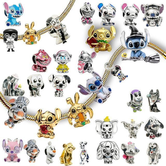 Potdemiel Charm-Perlen, Schneewittchen & Dumbo, Damen - Bild 1