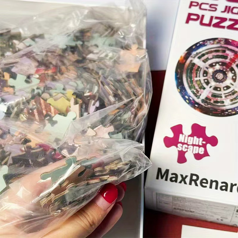 MaxRenard Nachthimmel-Stadtbild-Puzzle, 1.000 Teile, ab 14 Jahren - Bild 3