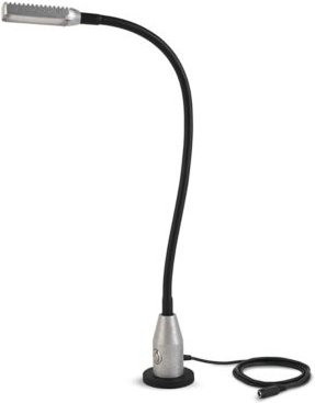 LED-Arbeitsleuchte Bauer & Böcker Glanzlicht, 3 W, 300 lm, 5500 K, neigbar, dimmbar, Magnetfuß, IP65, Aluminium, grau-schwarz, Länge: 64 cm - Bild 1