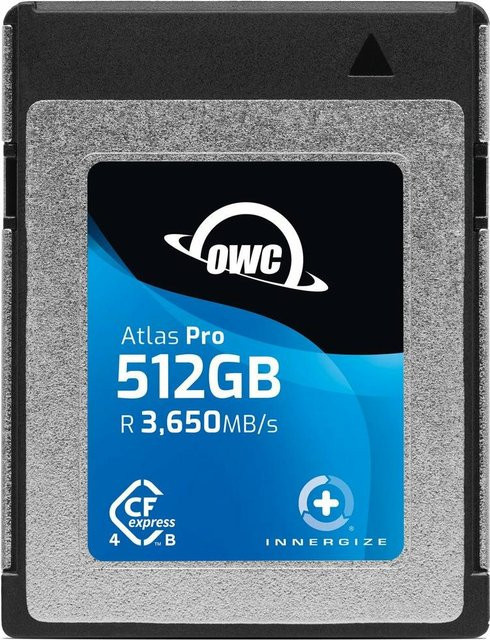 OWC Atlas Pro CFexpress Memory Card, 512 GB, Schwarz-Blau - Bild 1