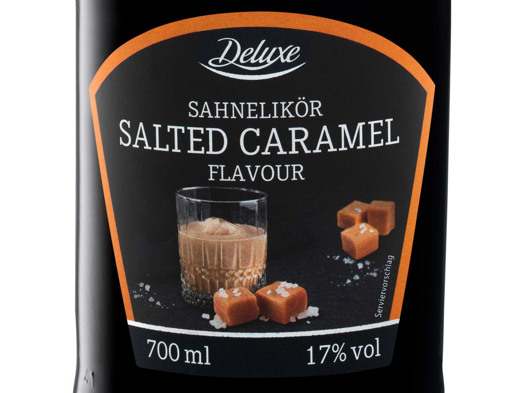 Deluxe Gesalzener Karamell Sahnelikör 0,7 l - Bild 2
