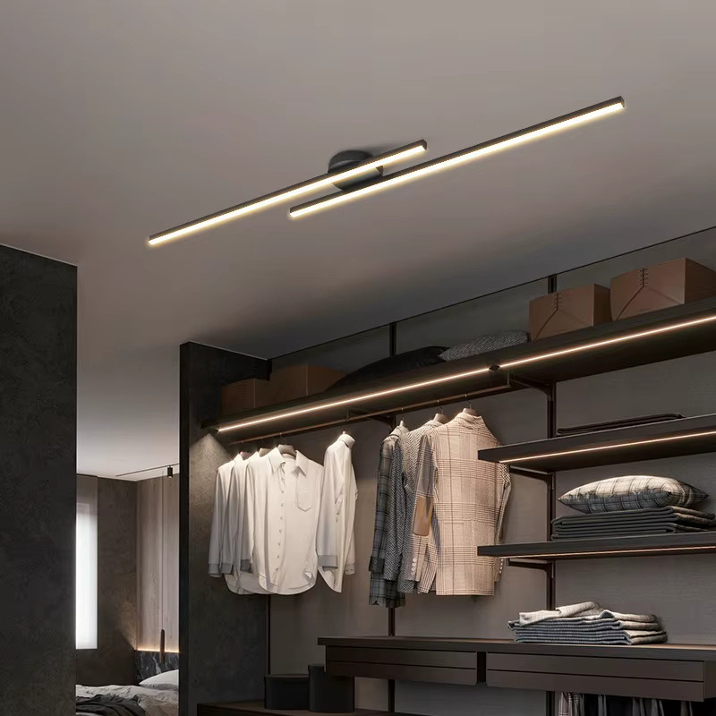 Moderne LED-Deckenleuchte von DARHYN mit integriertem Warmweiß-Licht und Fernbedienung für Wohnzimmer, Schlafzimmer und Küche - Bild 3