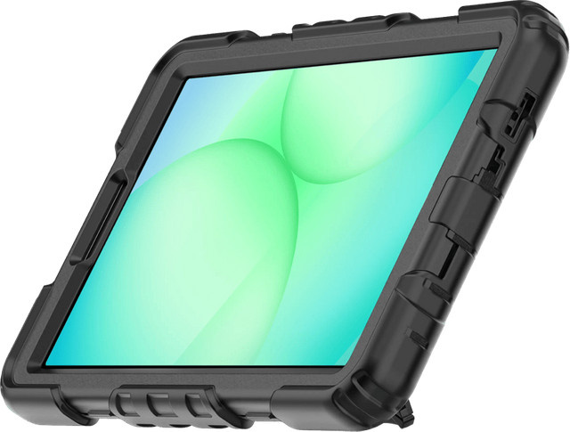 Just in Case Shockproof Case für Samsung Galaxy Tab A11 Plus in Schwarz - Bild 1