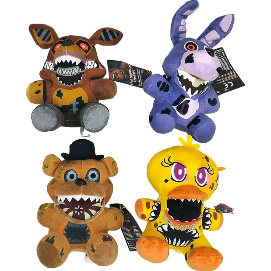 Bandai Five Nights at Freddy's Plüschtiere Puppe, Bonnie Bear Foxy Freddy - Bild 3