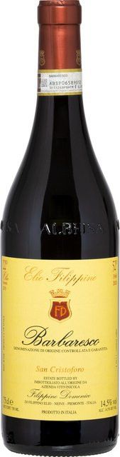 Elio Filippino Barbaresco, Rotwein, Nebbiolo, 2020, Italien, trocken, 0,75 l - Bild 1