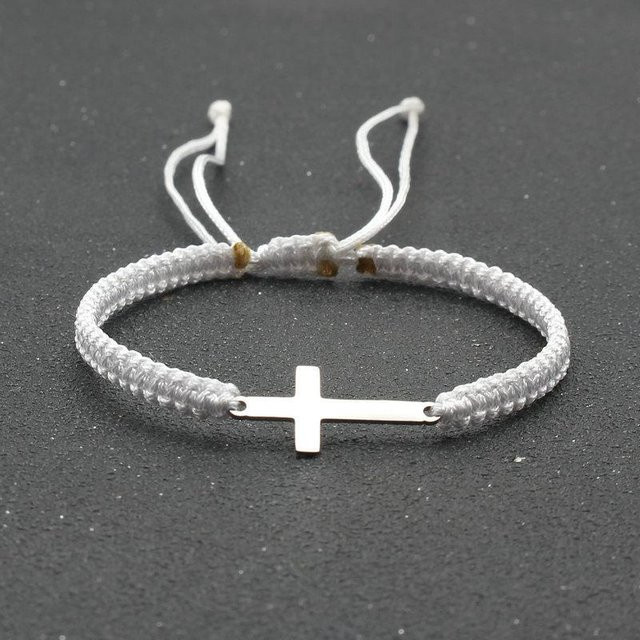 Lucky Star Jewelry Armband, Edelstahl, weiß, Unisex - Bild 1