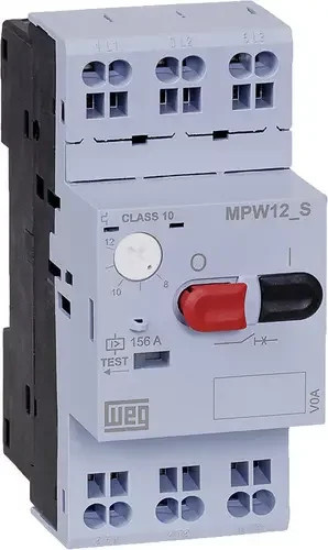 WEG Motorschutzschalter MPW12-3-U004S grau, einstellbar 4A - Bild 1