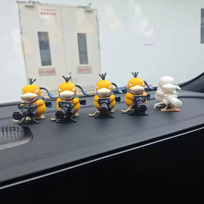 Bandai Pokémon Psyduck Gatling Gun Figur, Actionfigur, 9–14,5 cm - Bild 6