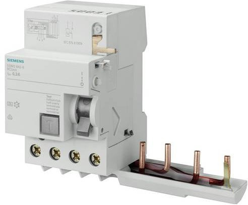 Siemens FI-Block RCD in Weiß 5SM27468 - Bild 1