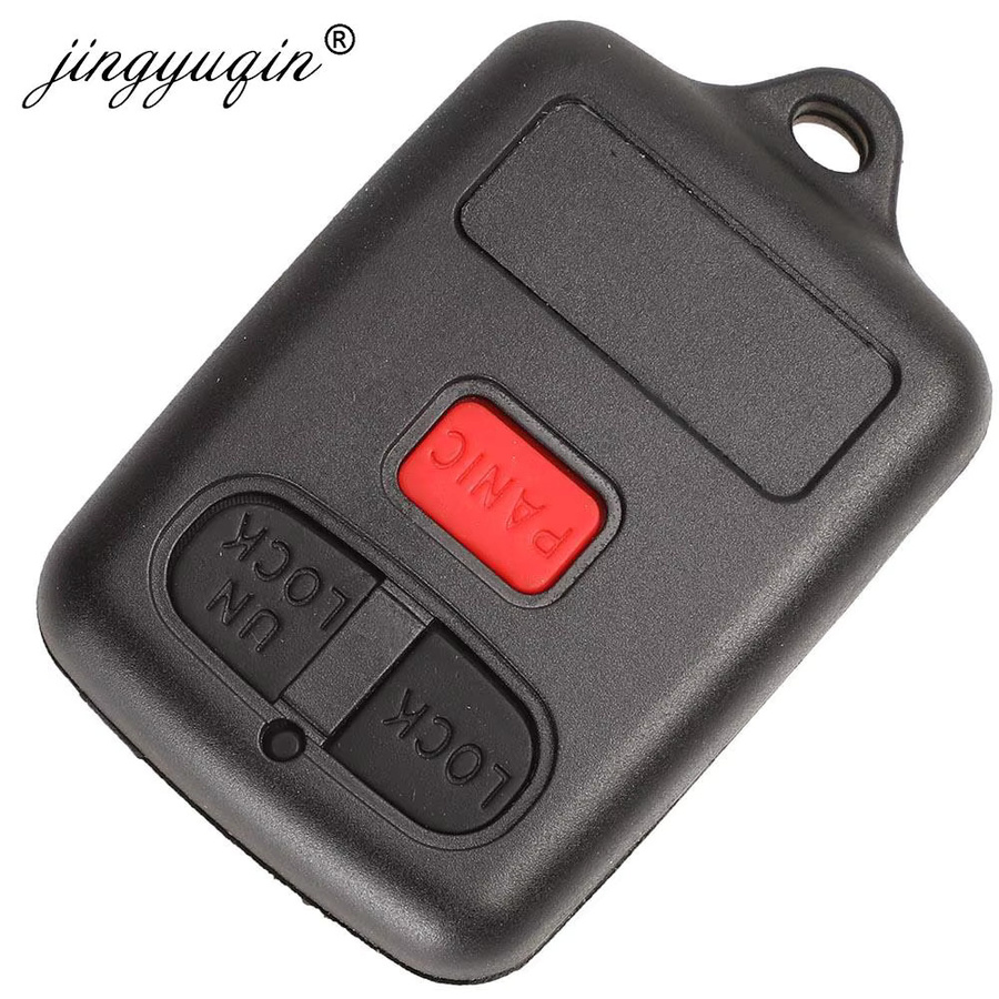 Jingyuqin PZ070-0K052 Fernbedienung mit 3 Tasten für BYD und Toyota Altis Revo Vios, 433MHz, Schwarz - Bild 2