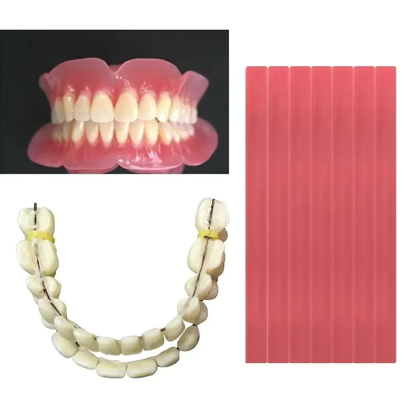 NEWLLEXX Zahnersatz DIY Kit, Wachsstreifen, Harz, Dentulin - Bild 3