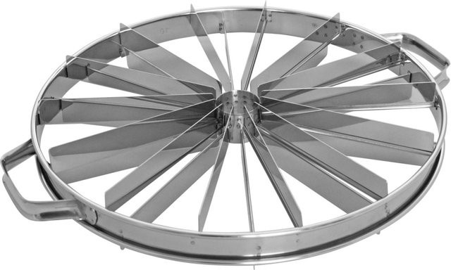 Schneider Torteneinteiler 10/14-teilig aus Edelstahl in Silber, Durchmesser: 33 cm - Bild 1