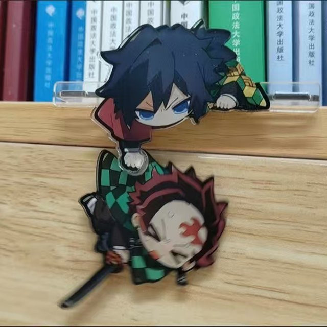 Bandai Demon Slayer Acryl-Anime-Ornament, Tomioka Giyuu & Kamado Tanjirou, Kunststoff, Bunt / Mehrfarbig - Bild 1