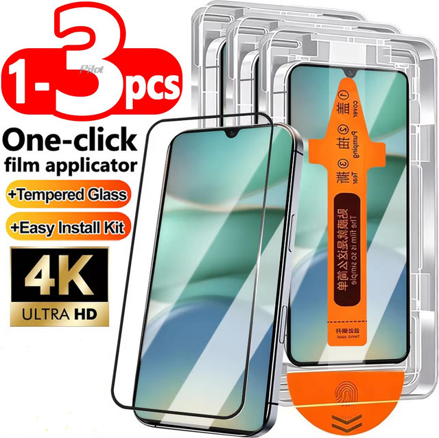 Samsung Displayschutzfolie 9H Härte HD Staubfrei Transparent für S25 Ultra S26 Ultra S24 Ultra S23 Ultra S23+ S22+ - Bild 1