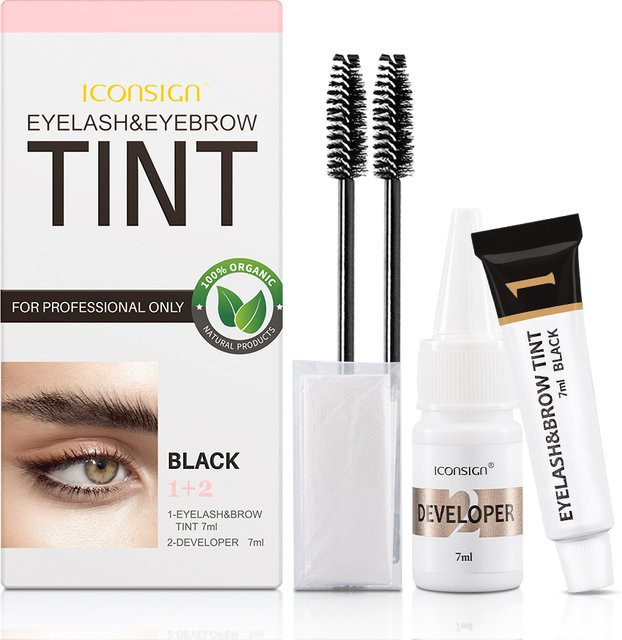 Icon Sign Wimpern und Augenbrauen Tönung Kit, Unisex - Bild 1