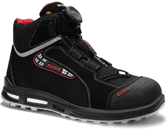 Elten Sicherheitsstiefel Sander XXT Pro Boa ESD S3 in Schwarz-Rot, Größe 37 - Bild 1