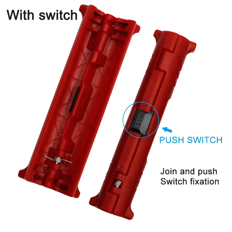 Multifunktionales 2-in-1 Kabelstripper-Werkzeug für Netzwerk- und Koaxialkabel in Blau - Bild 3